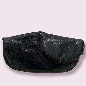 See by Chloe Blue Patent Leather Clutch EUC